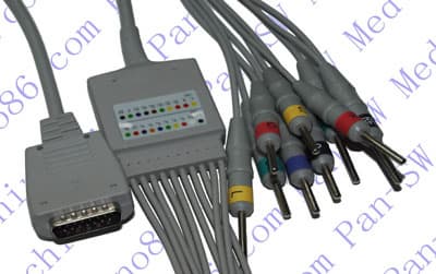 Shanghai Kohden ECG machine patient cable